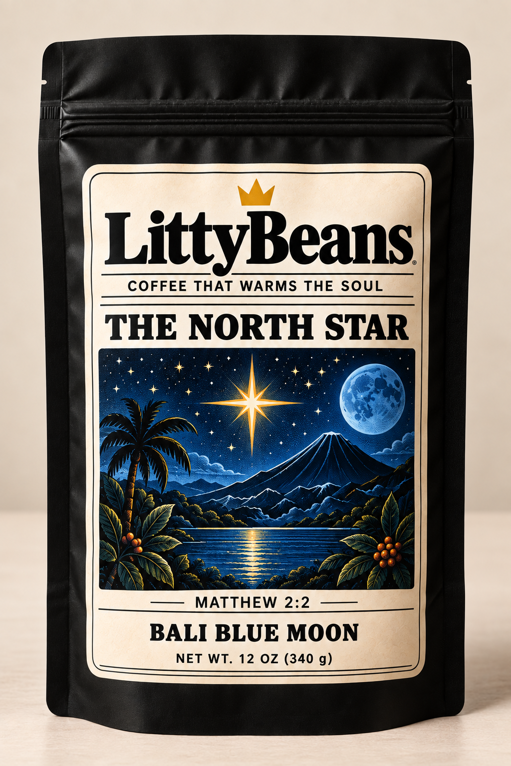 The North Star Bali Blue Moon coffee
